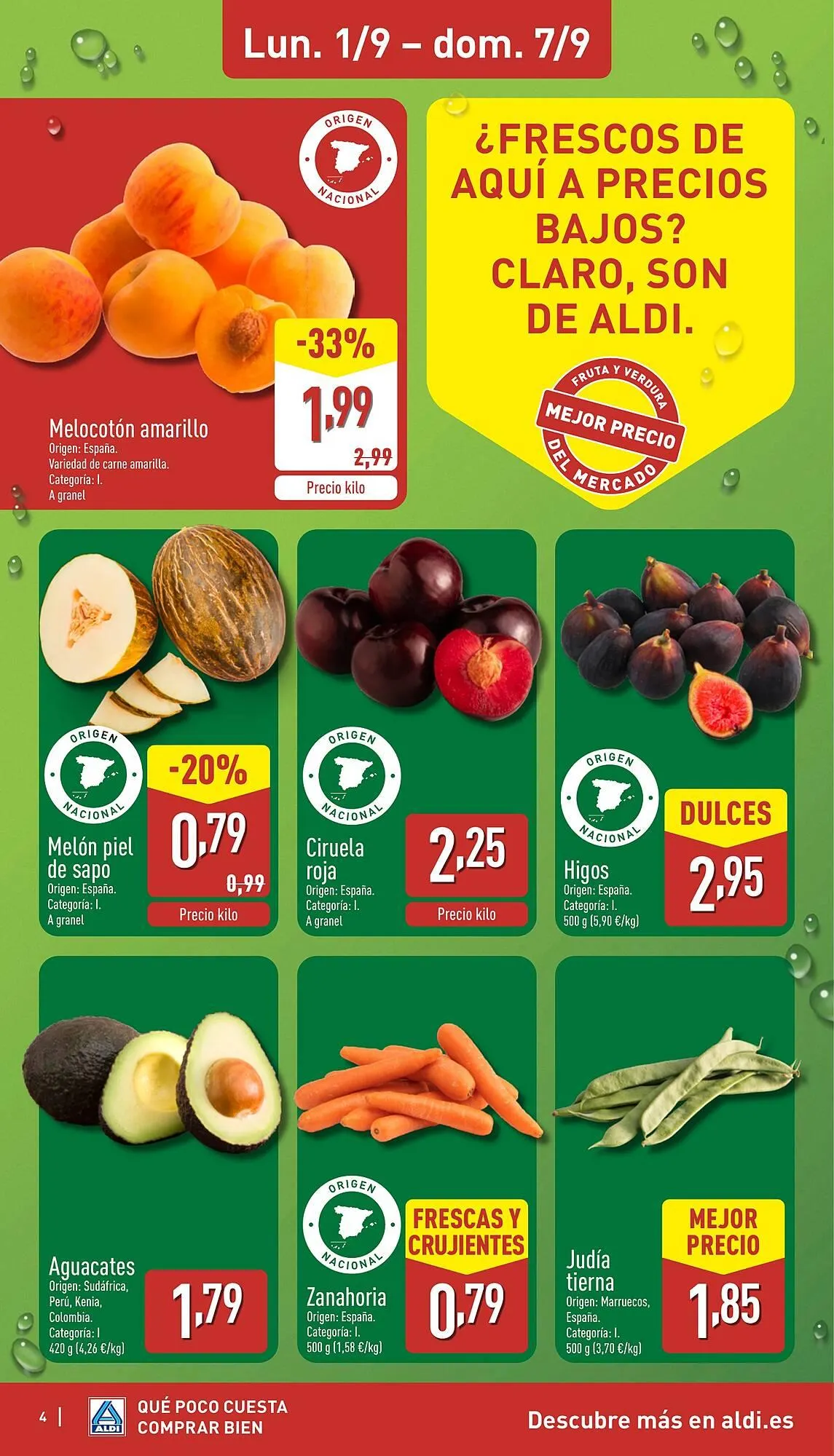 Catálogo de Folleto ALDI 1 de septiembre al 7 de septiembre 2025 - Página 4