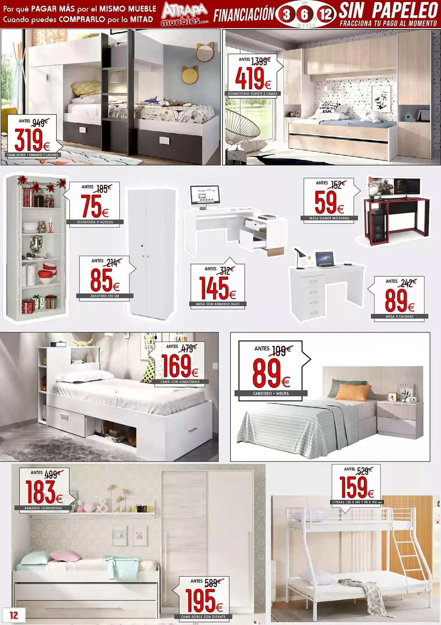 Catálogo de Folleto Atrapamuebles 26 de abril al 31 de mayo 2025 - Página 12