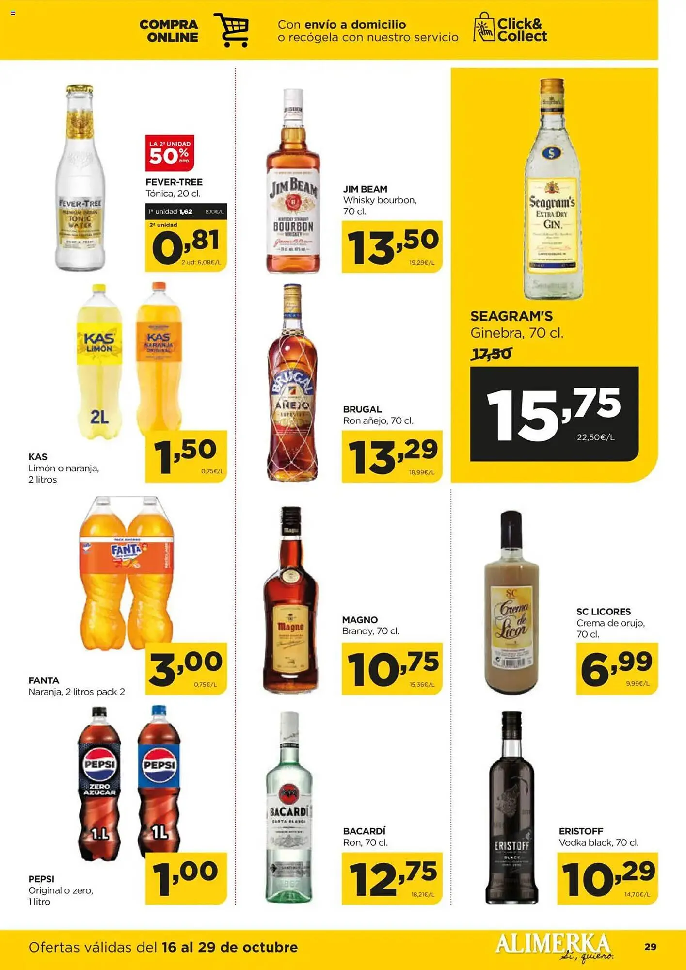 Catálogo de Folleto Alimerka 16 de octubre al 29 de octubre 2025 - Página 29