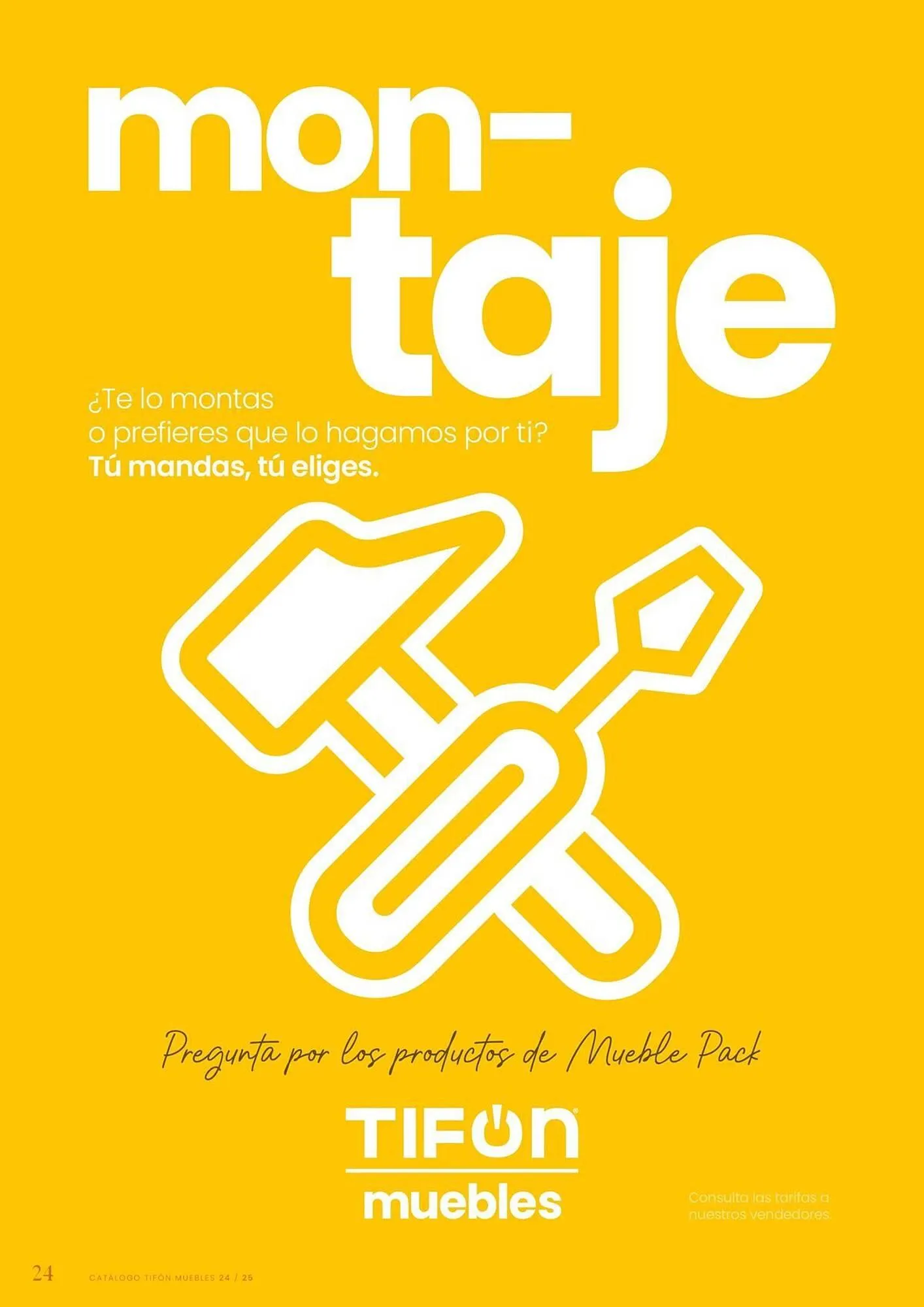 Catálogo de Folleto Tifón Hipermueble 12 de julio al 31 de mayo 2025 - Página 24