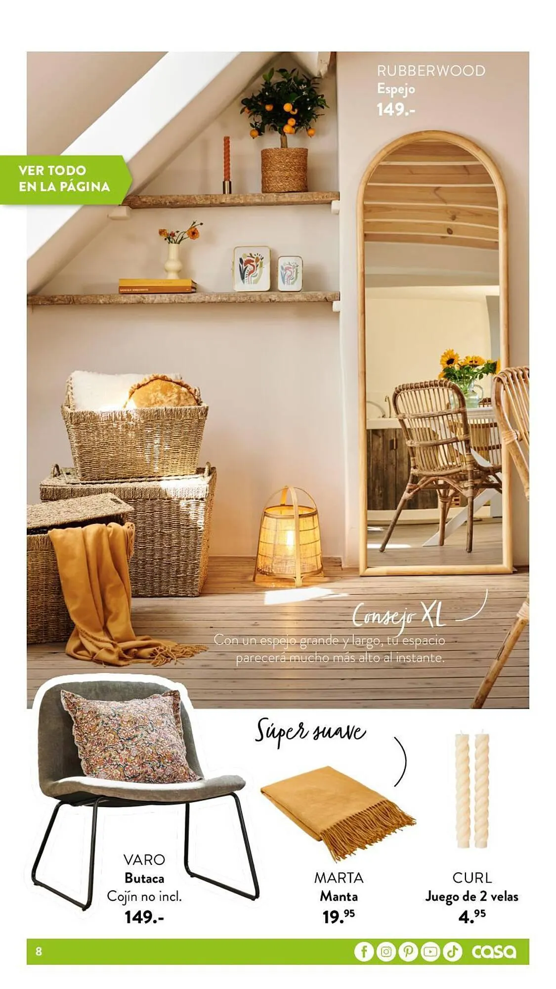 Catálogo de Folleto Casa 20 de julio al 6 de septiembre 2023 - Página 8