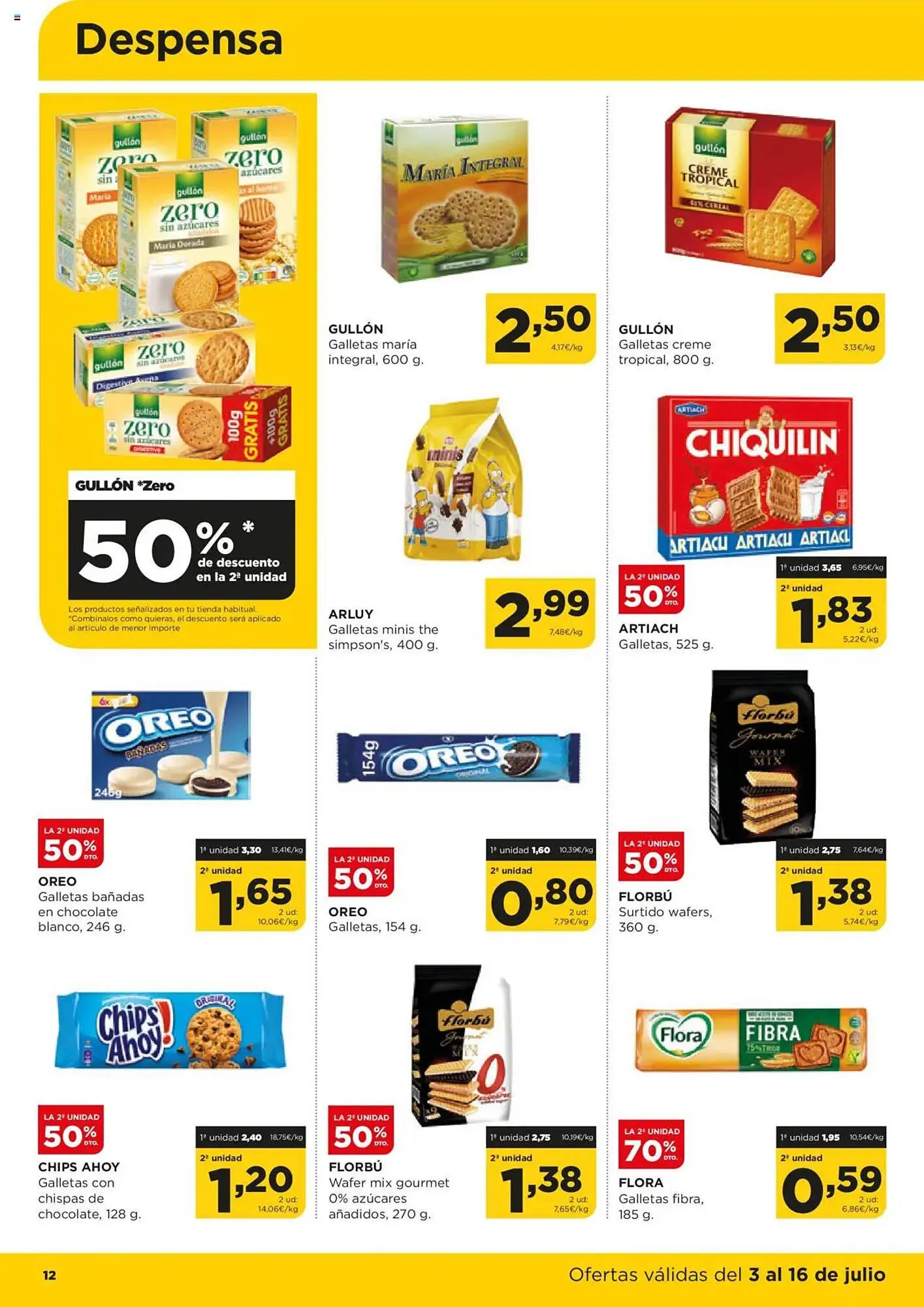 Catálogo de Folleto Alimerka 3 de julio al 16 de julio 2025 - Página 13