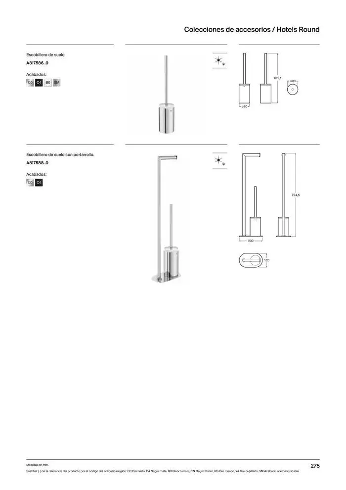 Catálogo de Colecciones de Baño, Muebles y Accesorios 9 de enero al 31 de diciembre 2025 - Página 277