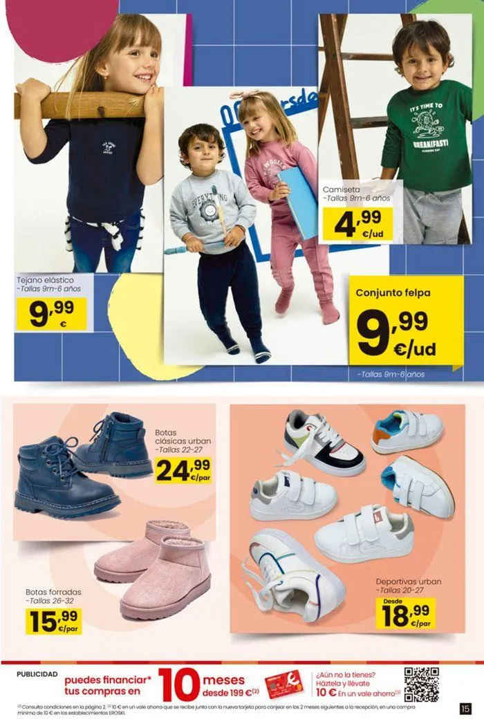 Catálogo de Ofertas Vuelta al Cole EROSKI 22 de agosto al 18 de septiembre 2024 - Página 15