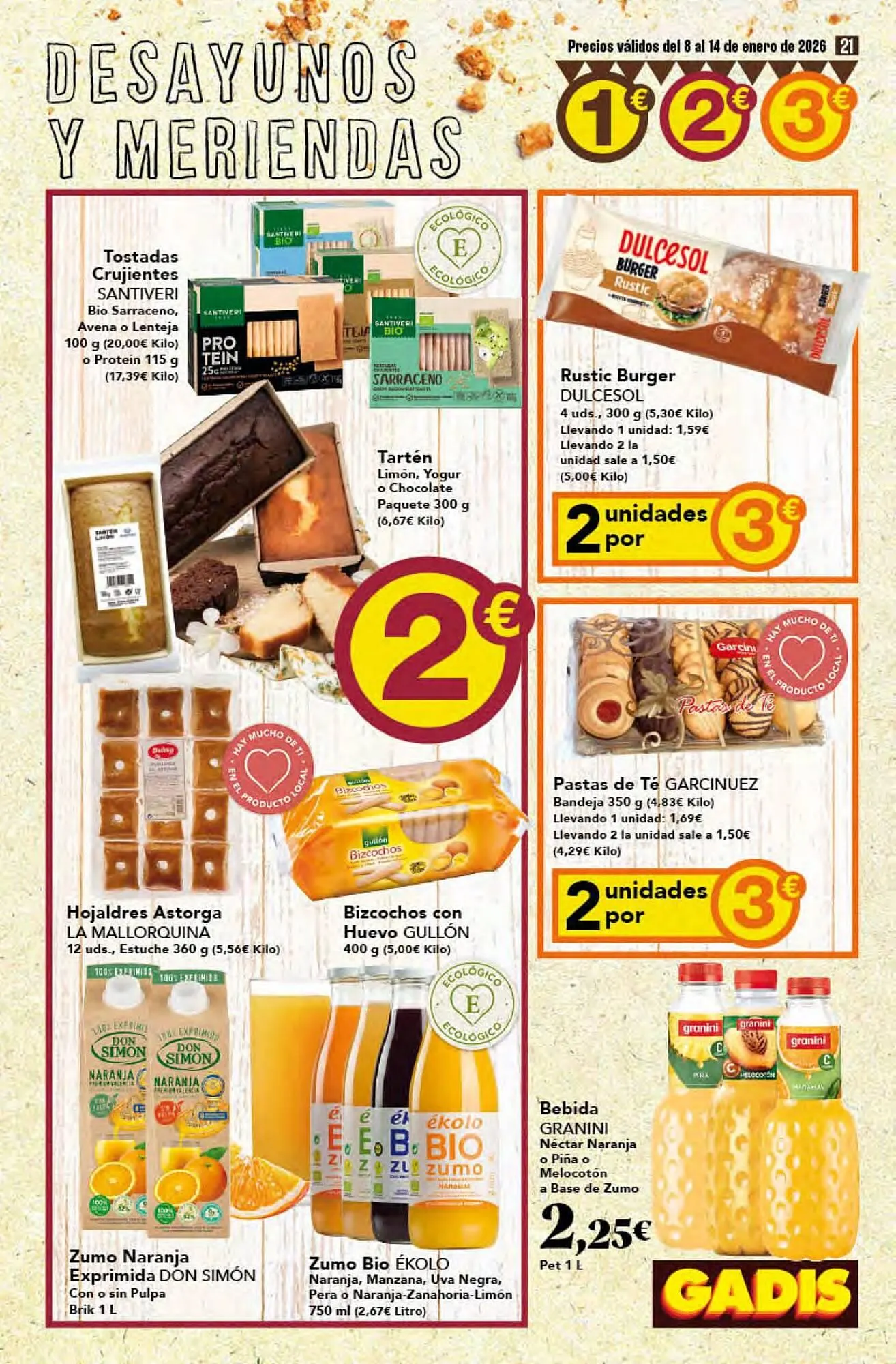 Catálogo de Folleto Gadis 8 de enero al 14 de enero 2026 - Página 21