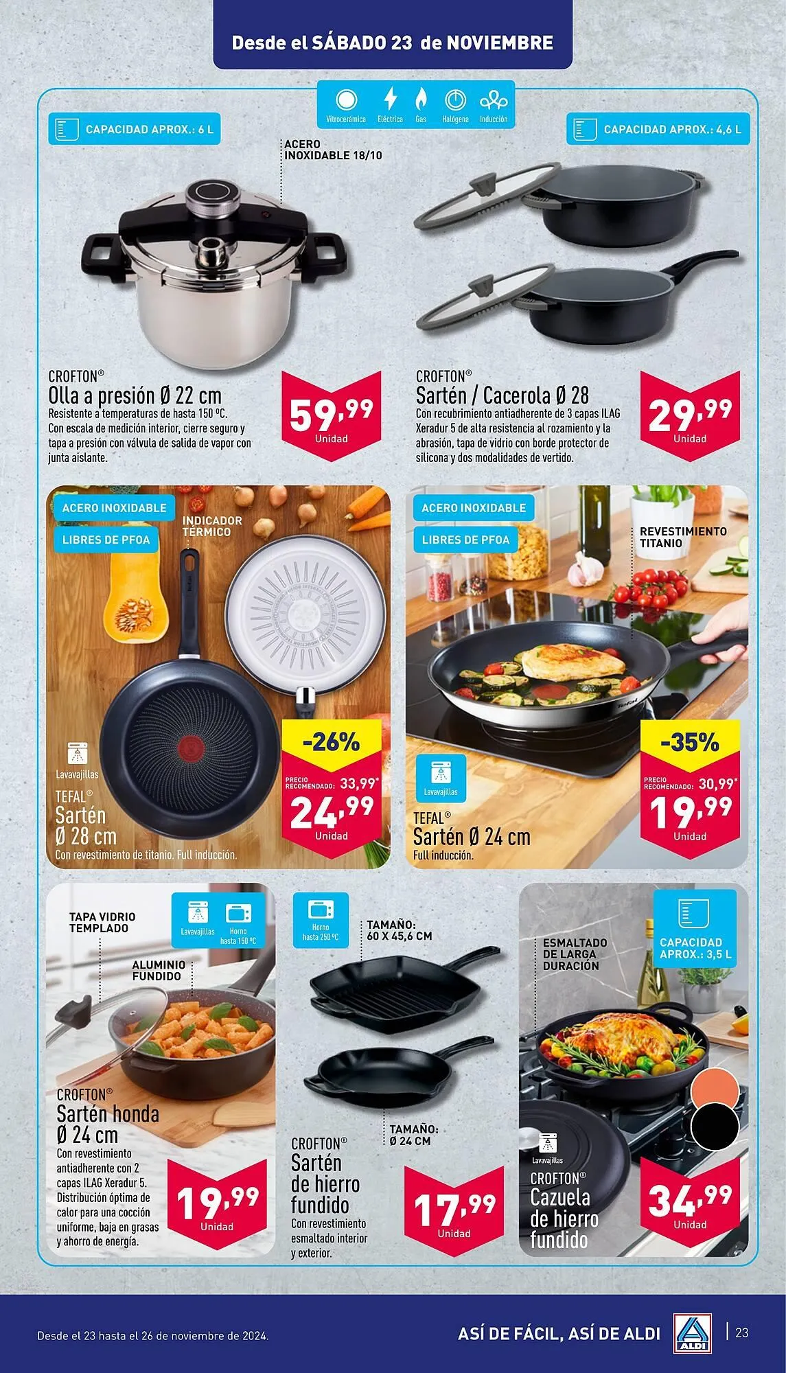 Catálogo de Folleto ALDI 20 de noviembre al 26 de noviembre 2024 - Página 23