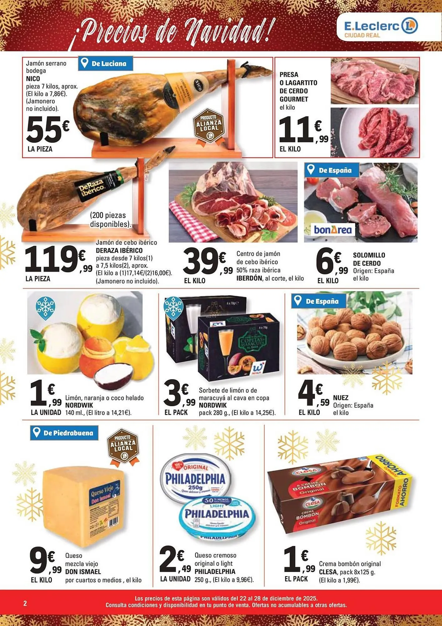 Catálogo de Catálogo E.Leclerc 22 de diciembre al 28 de diciembre 2025 - Página 2