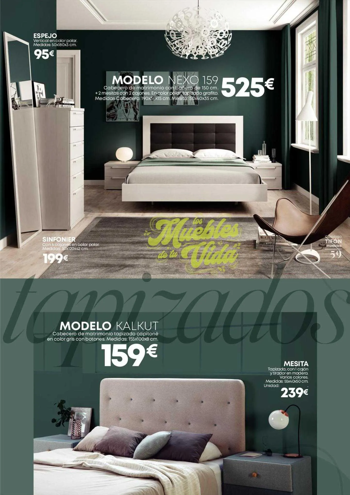 Catálogo de Tifon Hipermueble Folleto 25 de julio al 29 de febrero 2024 - Página 59