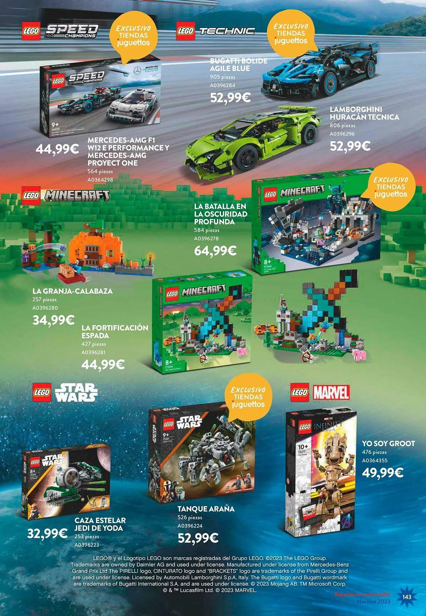 Catálogo de Folleto Juguettos 6 de noviembre al 24 de diciembre 2023 - Página 143