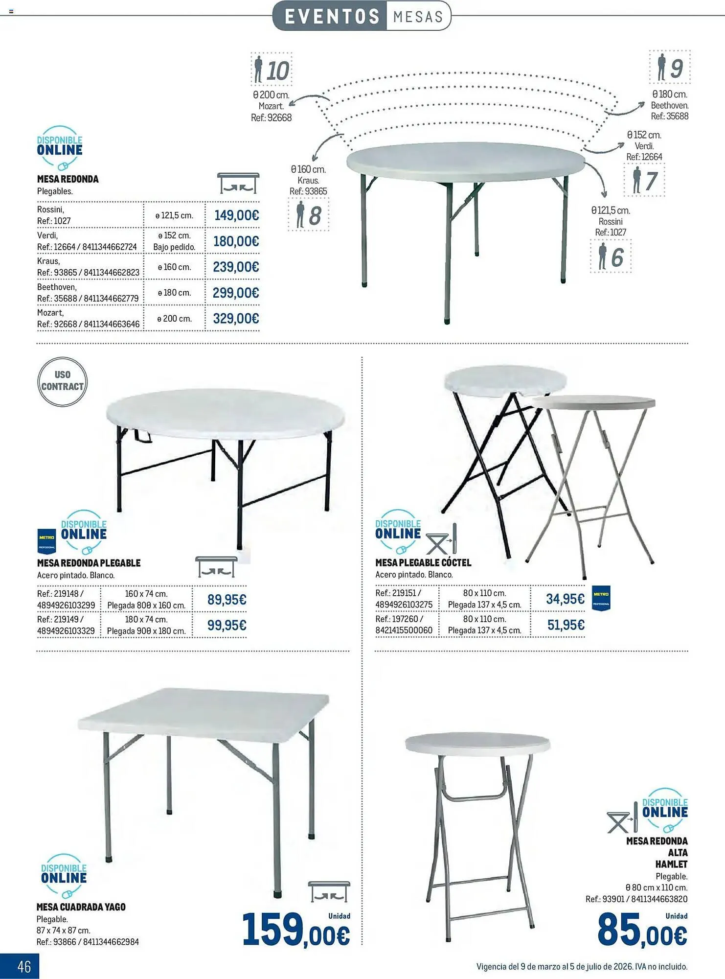 Catálogo de Catálogo Makro 9 de marzo al 5 de julio 2026 - Página 46
