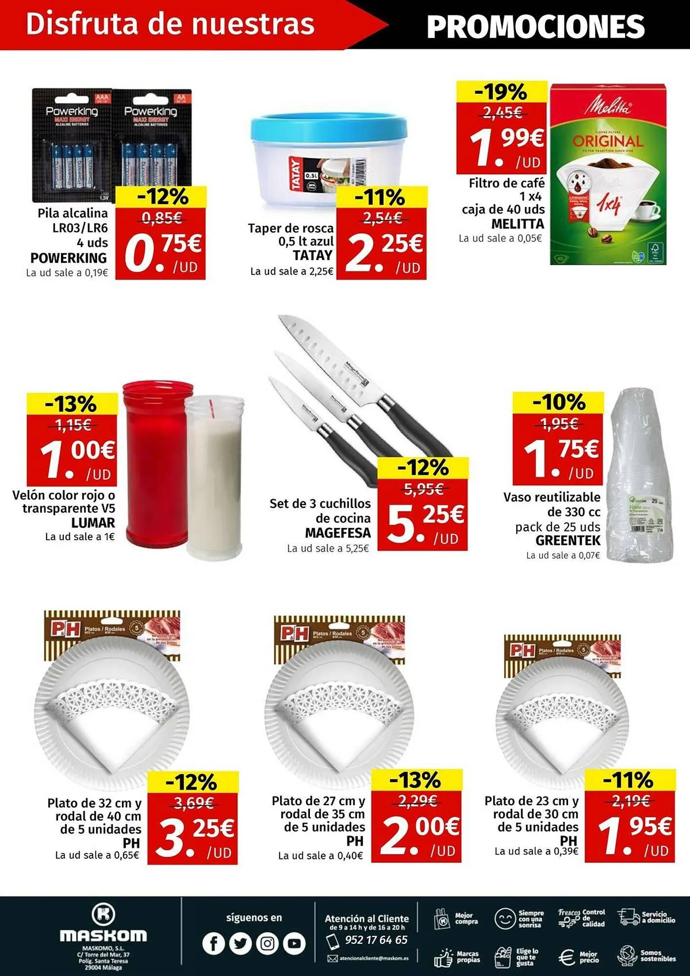 Catálogo de Folleto Maskom Supermercados 31 de octubre al 30 de noviembre 2025 - Página 36