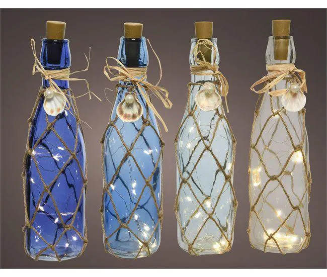 Botella led BRISEIDA 28cm colores surtidos