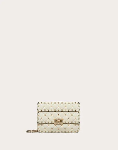 BOLSO PEQUEÑO ROCKSTUD SPIKE DE NAPA