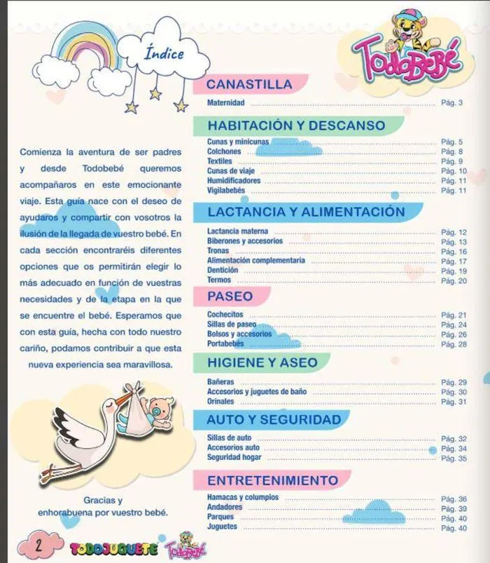 Catálogo de Guia del bebe 15 de agosto al 31 de mayo 2025 - Página 2