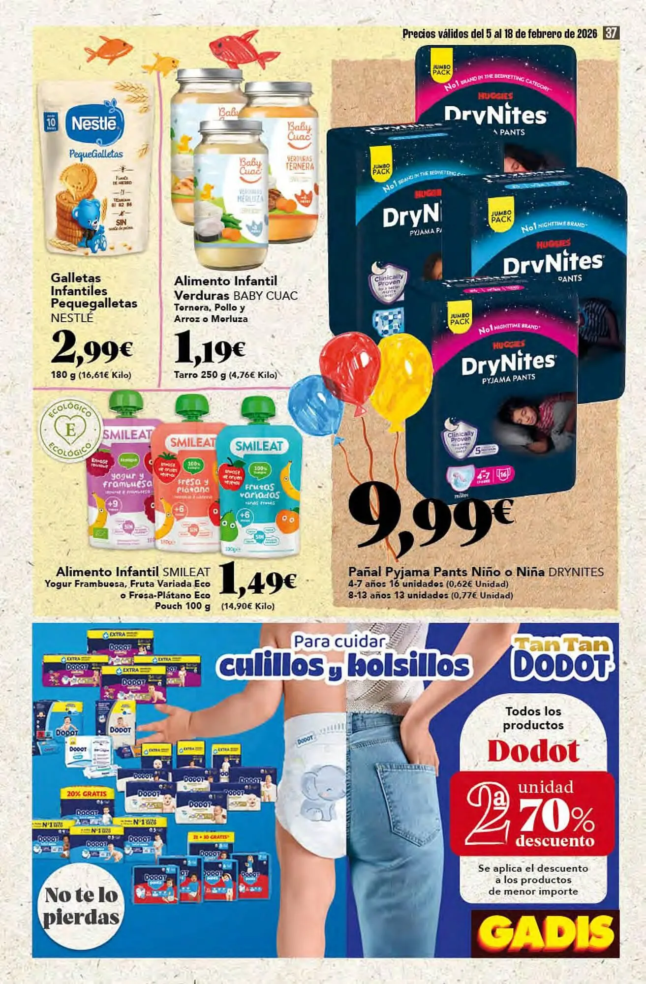 Catálogo de Folleto Gadis 5 de febrero al 18 de febrero 2026 - Página 37