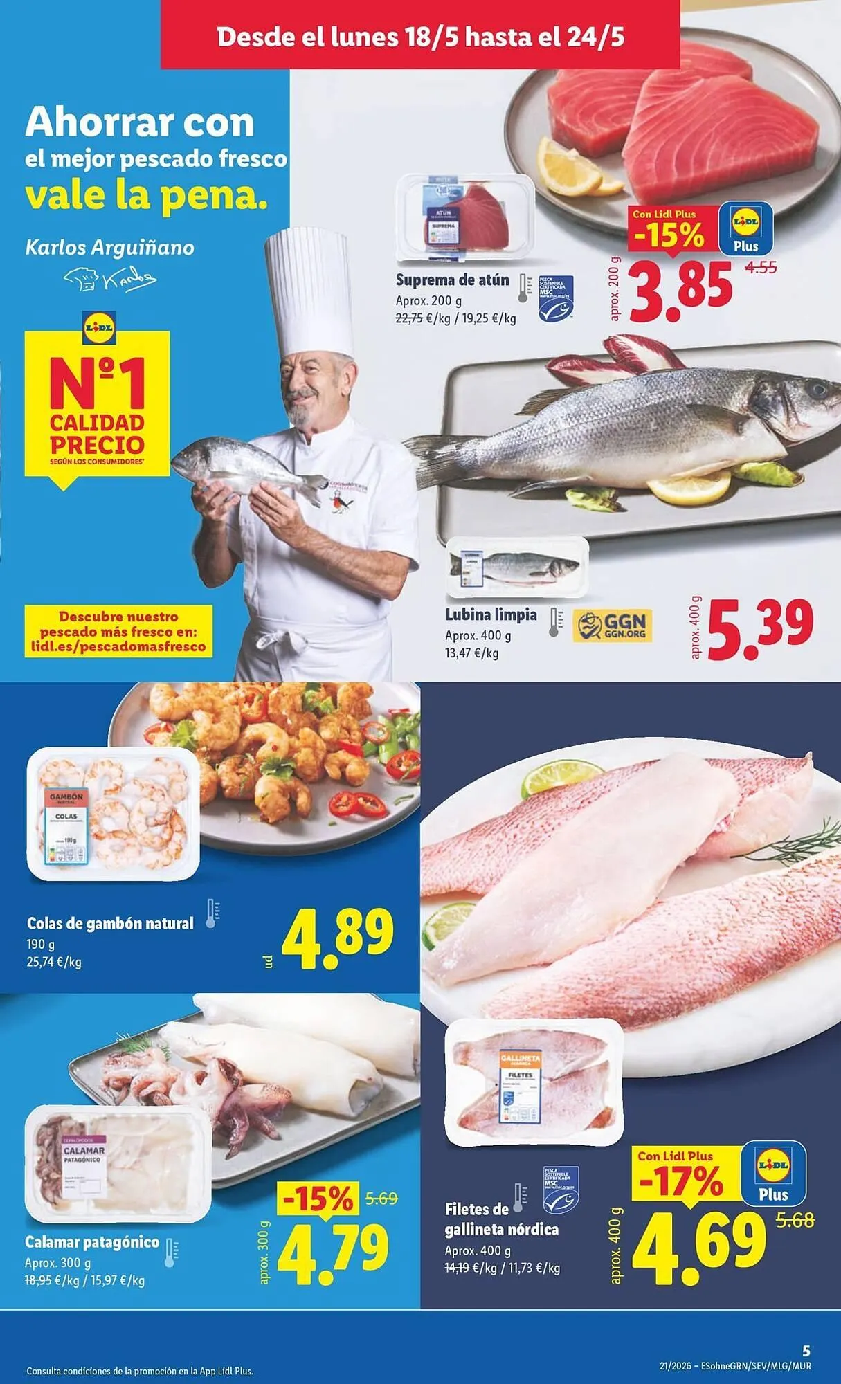 Catálogo de Catálogo Lidl 18 de mayo al 24 de mayo 2026 - Página 7