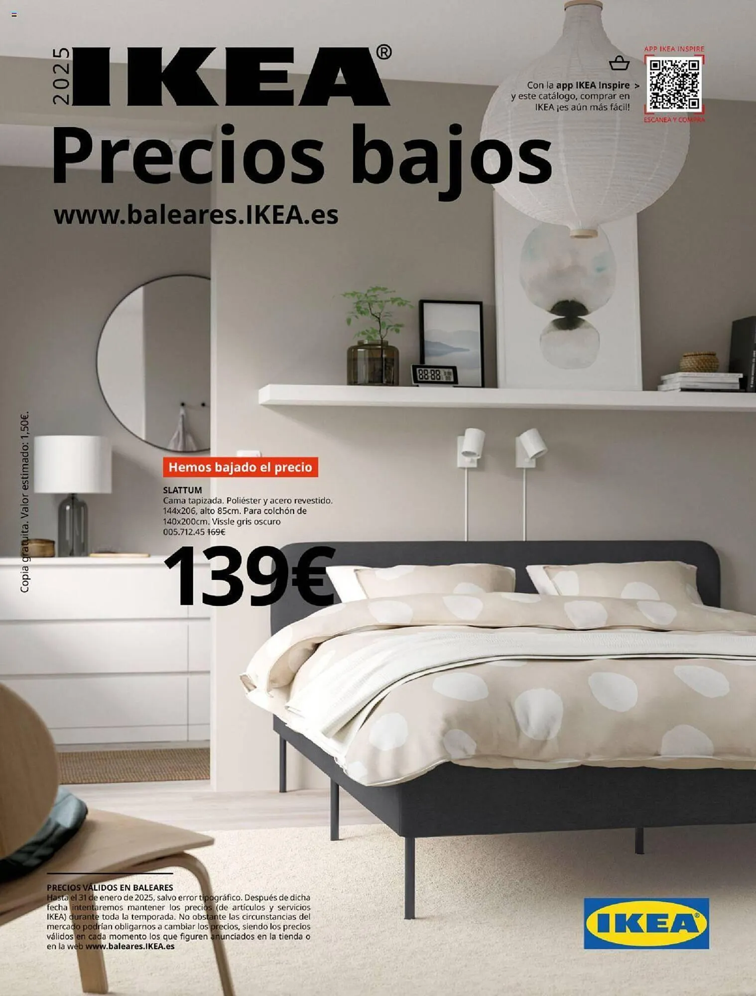 Catálogo de Folleto IKEA Precios bajos 4 de septiembre al 31 de enero 2025 - Página 1