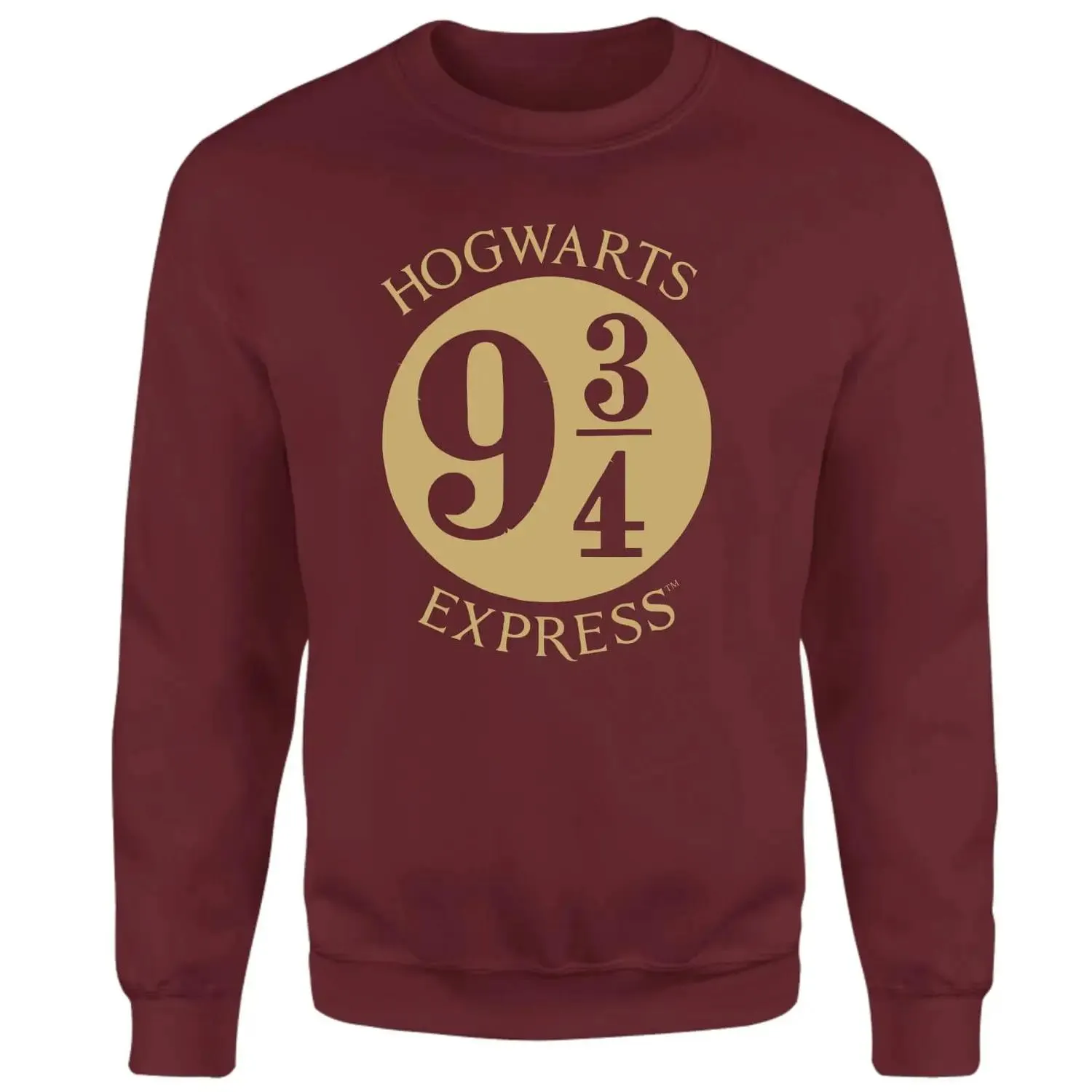 Sudadera con plataforma de Harry Potter - Burdeos