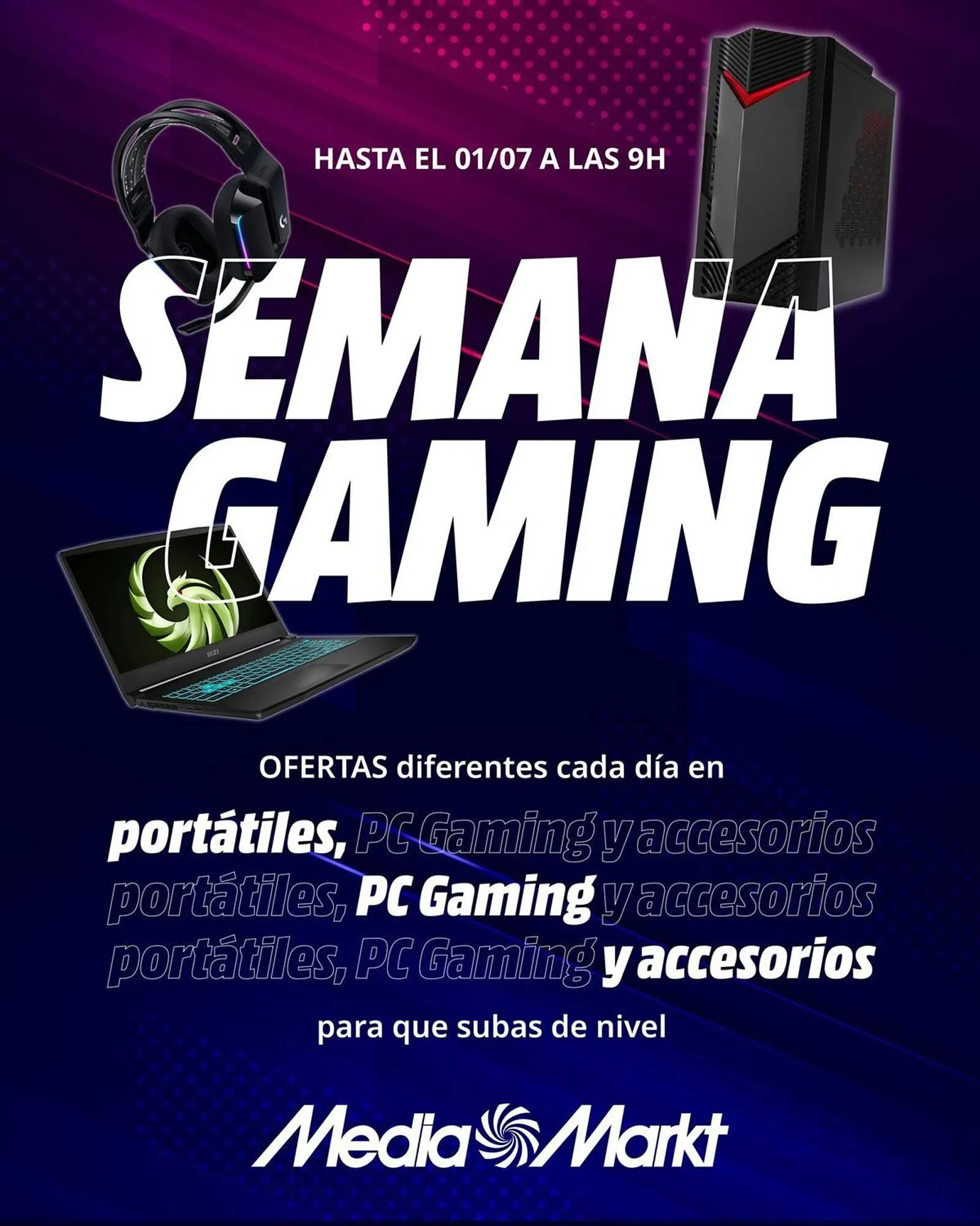 Catálogo de Folleto MediaMarkt 25 de junio al 1 de julio 2025 - Página 1