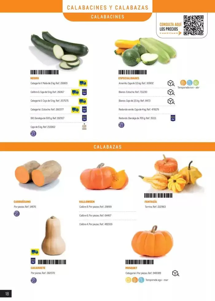 Catálogo de Frutas y verduras 8 de enero al 30 de junio 2025 - Página 18