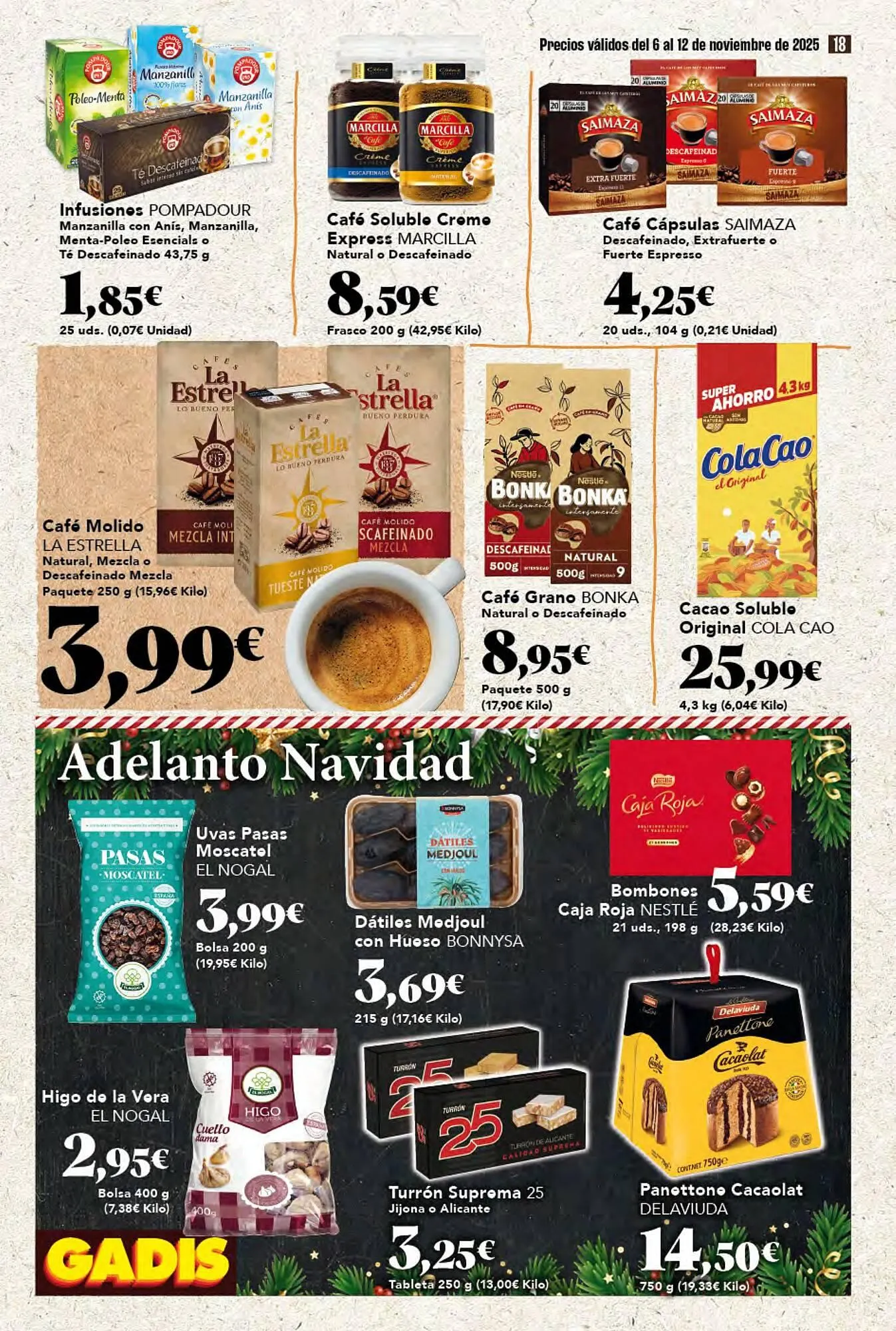 Catálogo de Folleto Gadis 6 de noviembre al 12 de noviembre 2025 - Página 18