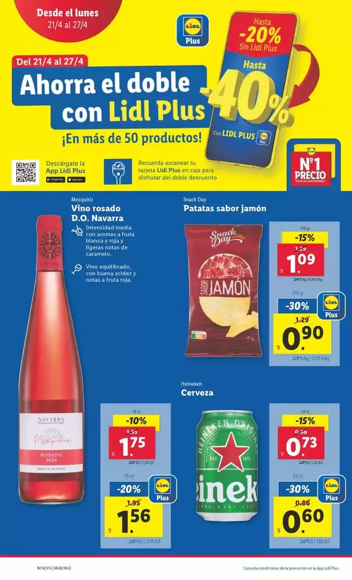 Catálogo de № 1 PRECIO - Ofertas válidas del 21/04 al 27/04 21 de abril al 27 de abril 2025 - Página 10