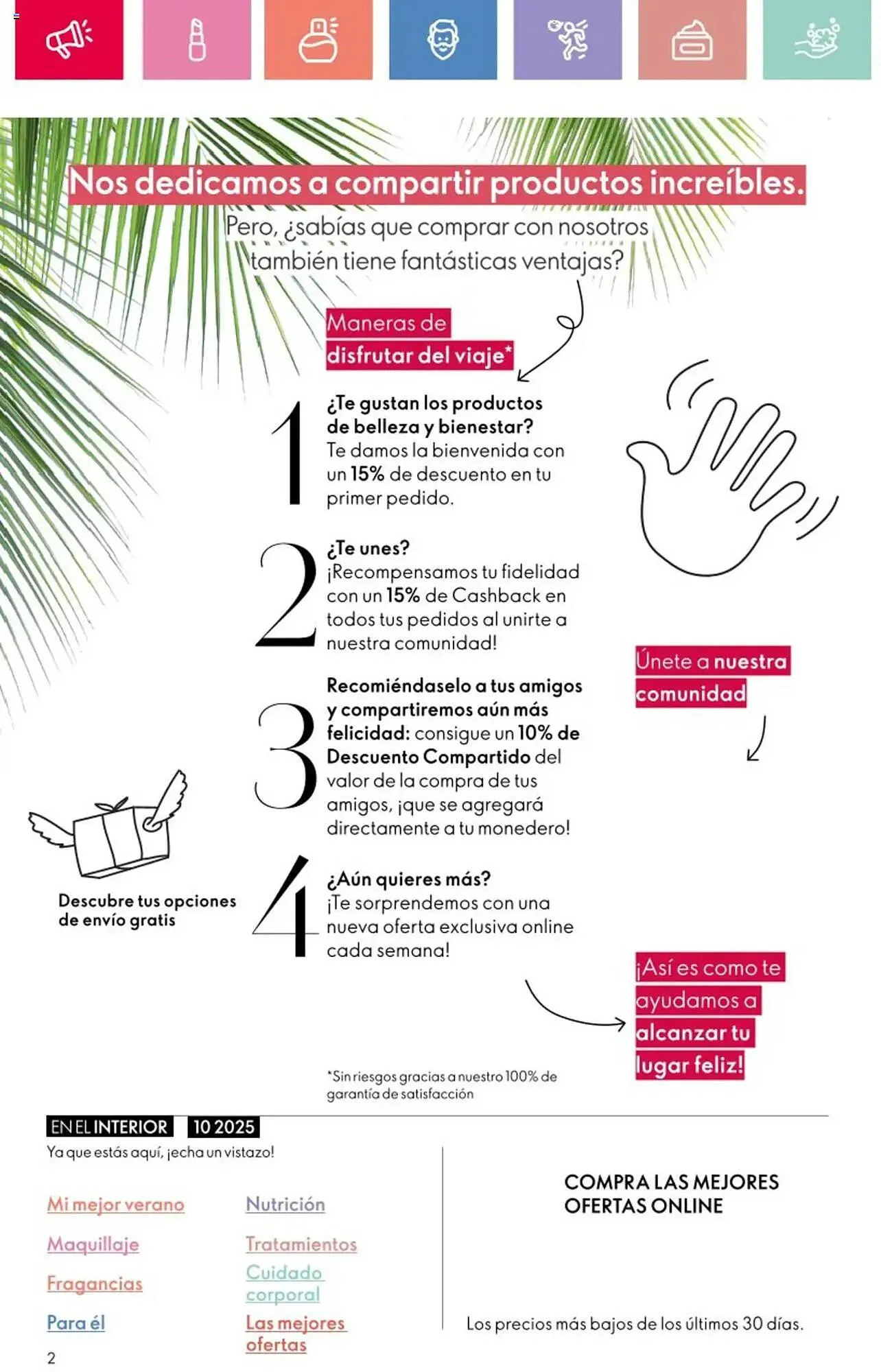 Catálogo de Folleto Oriflame 13 de julio al 2 de agosto 2025 - Página 2