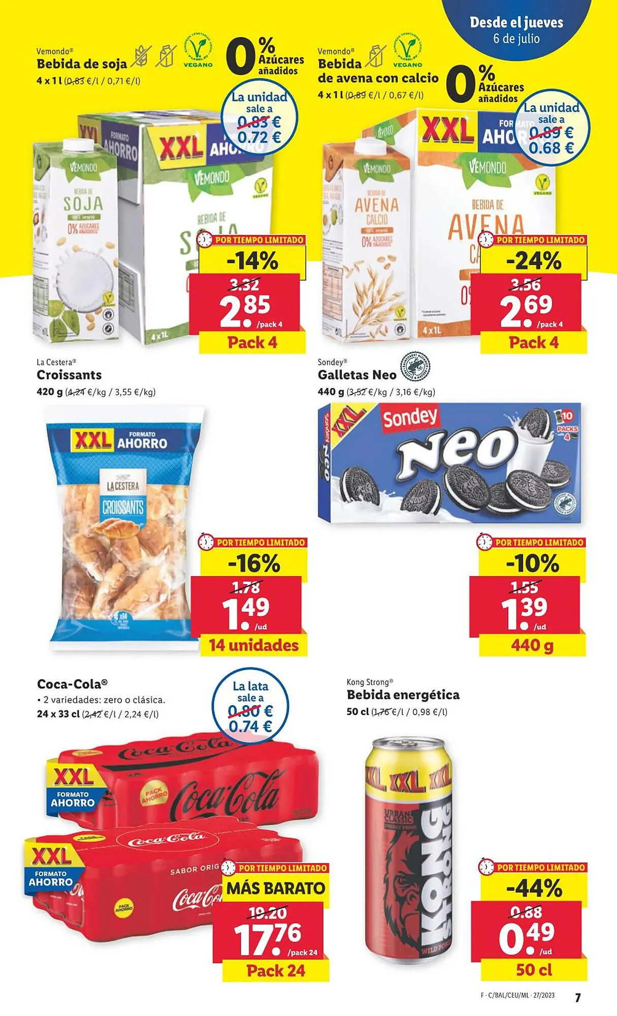 Catálogo de Folleto Lidl 29 de junio al 13 de julio 2023 - Página 7