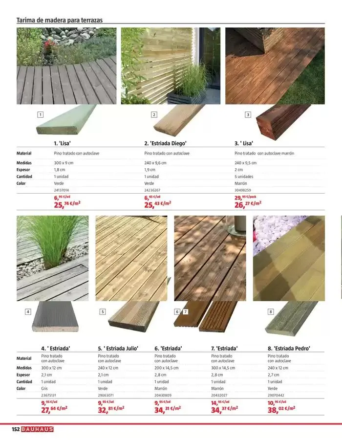 Catálogo de VERANO. Jardín, terraza, balcón.  26 de marzo al 20 de abril 2025 - Página 152