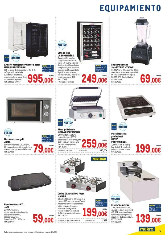 Catálogo de Makro Oferta - Bares & Restaurantes Norte II 7 de junio al 30 de junio 2024 - Página 7