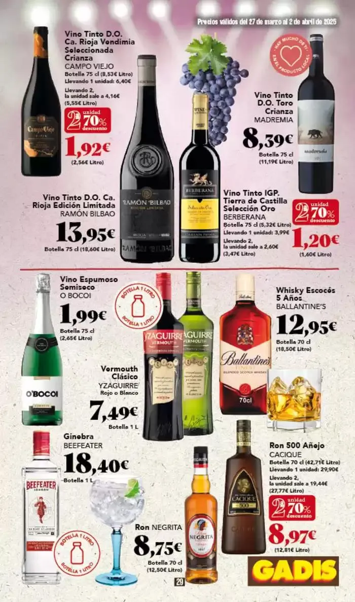 Catálogo de Precios válidos del 27 de marzo al 2 abril 27 de marzo al 2 de abril 2025 - Página 29