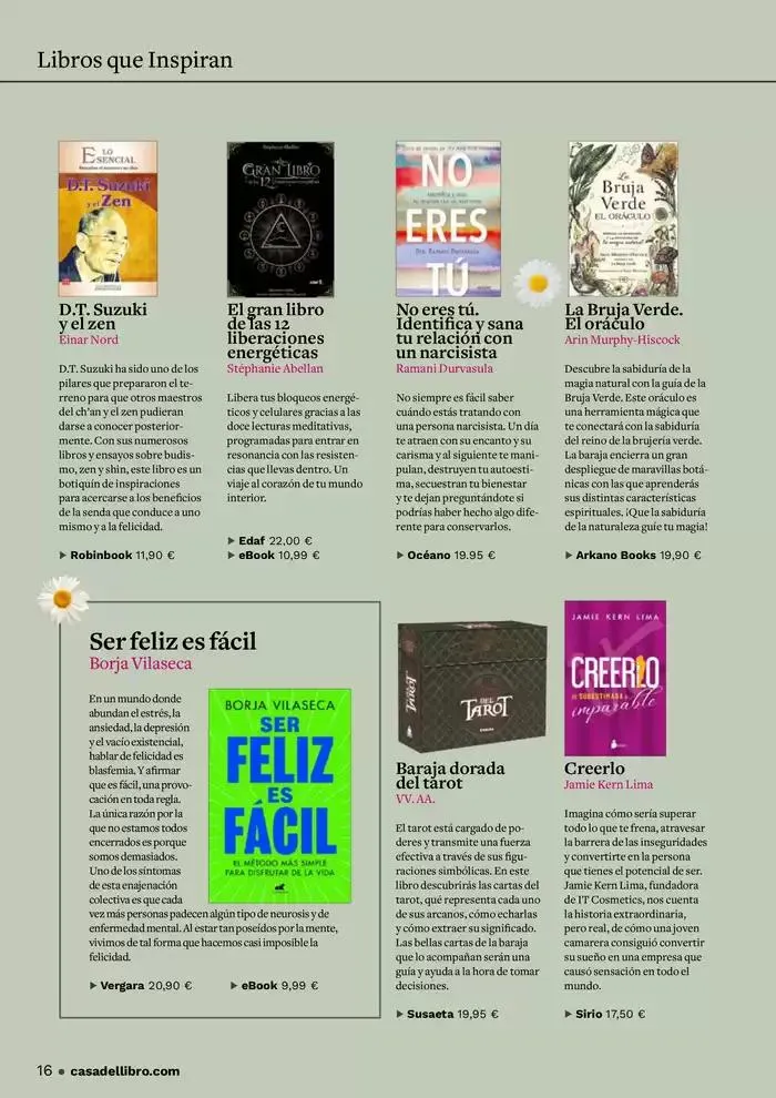 Catálogo de Casa del Libro Comparte lo que lees 1 de marzo al 31 de marzo 2025 - Página 16