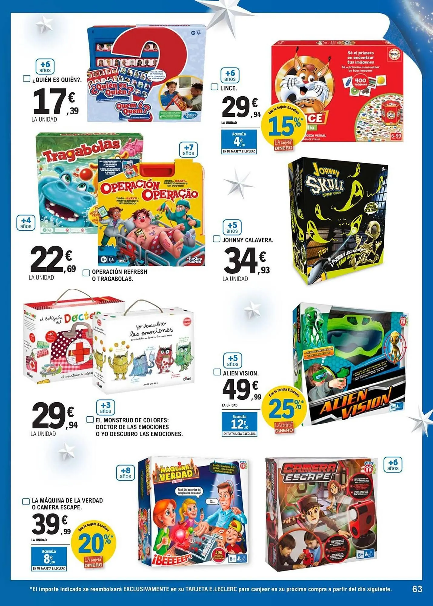 Catálogo de Catálogo E.Leclerc 4 de noviembre al 24 de diciembre 2025 - Página 63