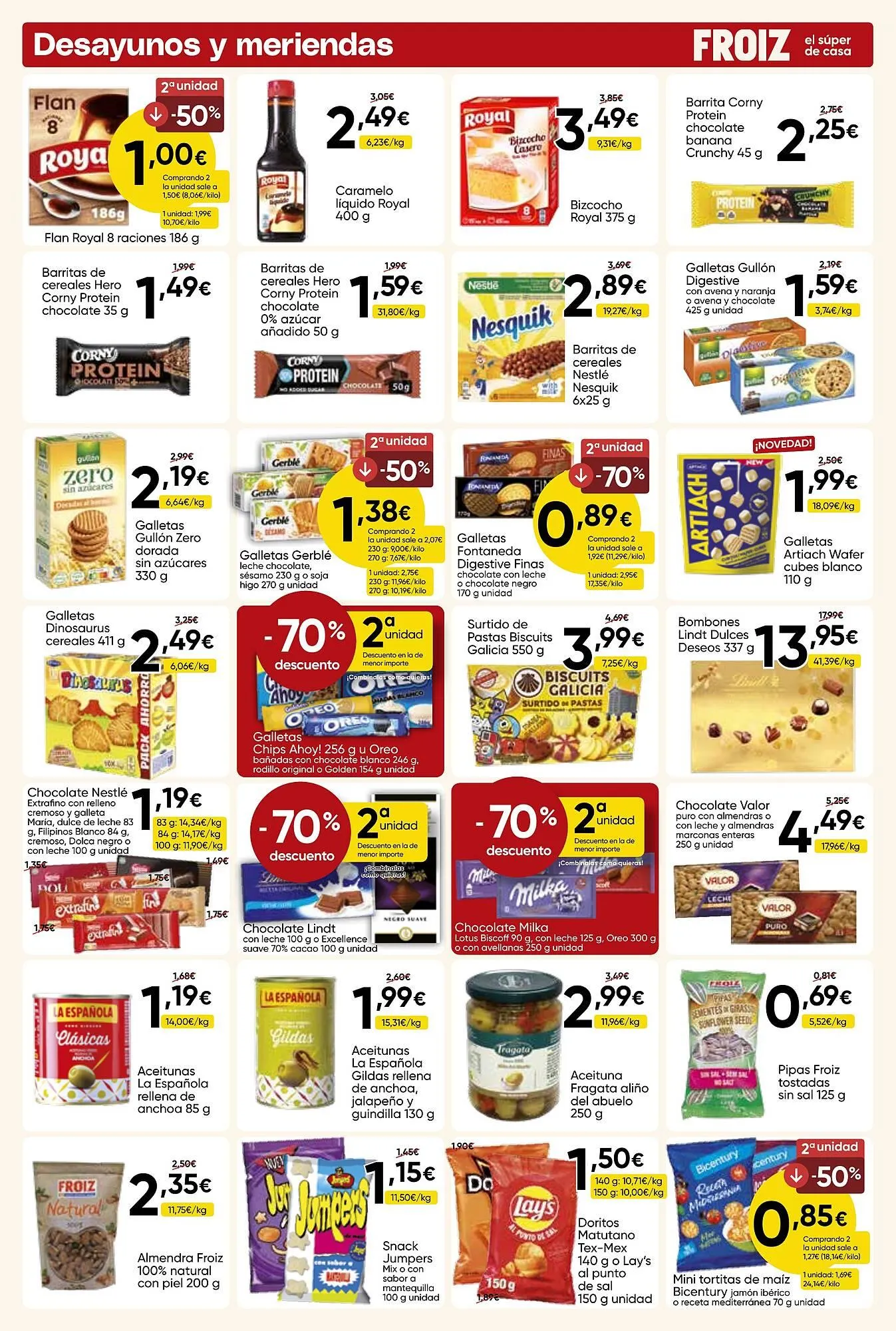 Catálogo de Folleto FROIZ 9 de abril al 27 de abril 2026 - Página 12