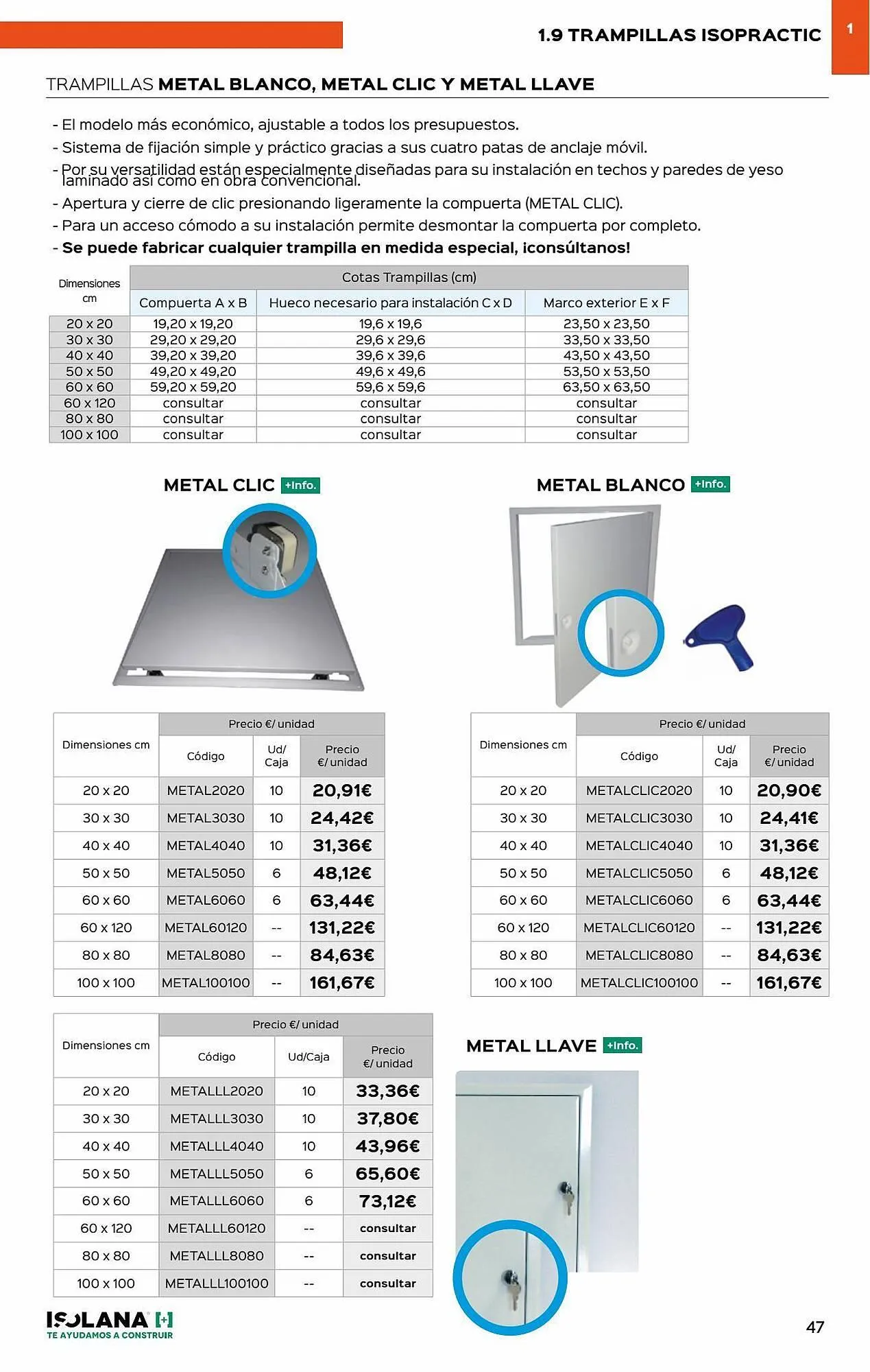 Catálogo de Folleto Isolana 30 de mayo al 31 de diciembre 2023 - Página 42