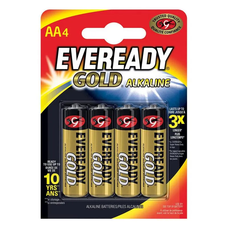 PILAS EVEREADY LR06 BL4 EVEREADY GOLD 35267 AA