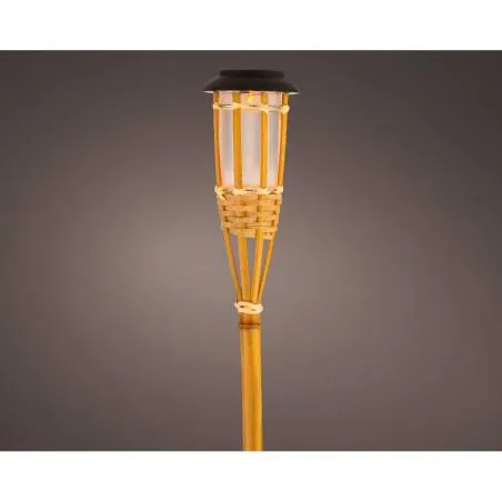 ANTORCHA BAMBÚ SOLAR NATURAL 54CM