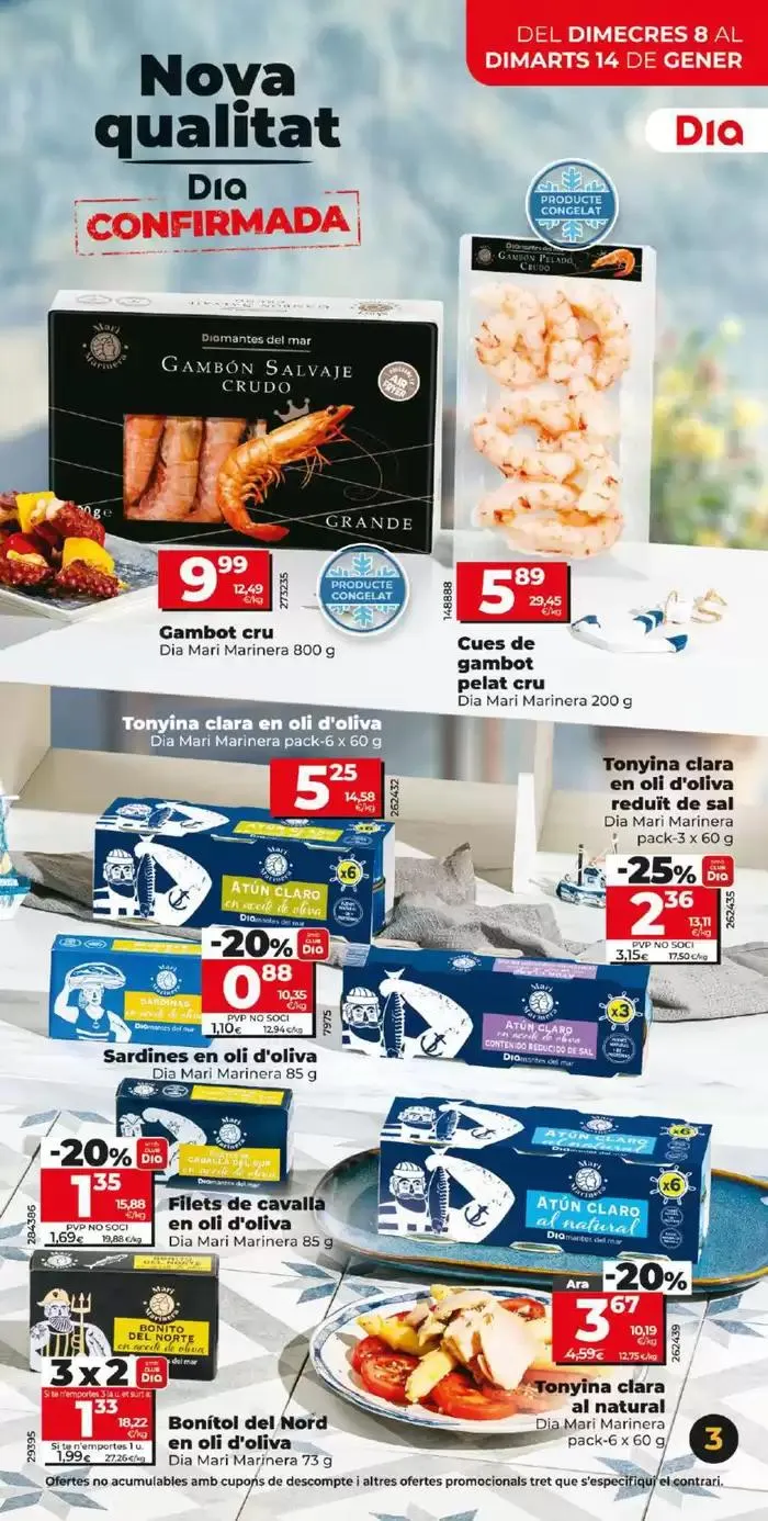 Catálogo de Nova qualitat Dia del 8 al 14 de gener 8 de enero al 14 de enero 2025 - Página 3