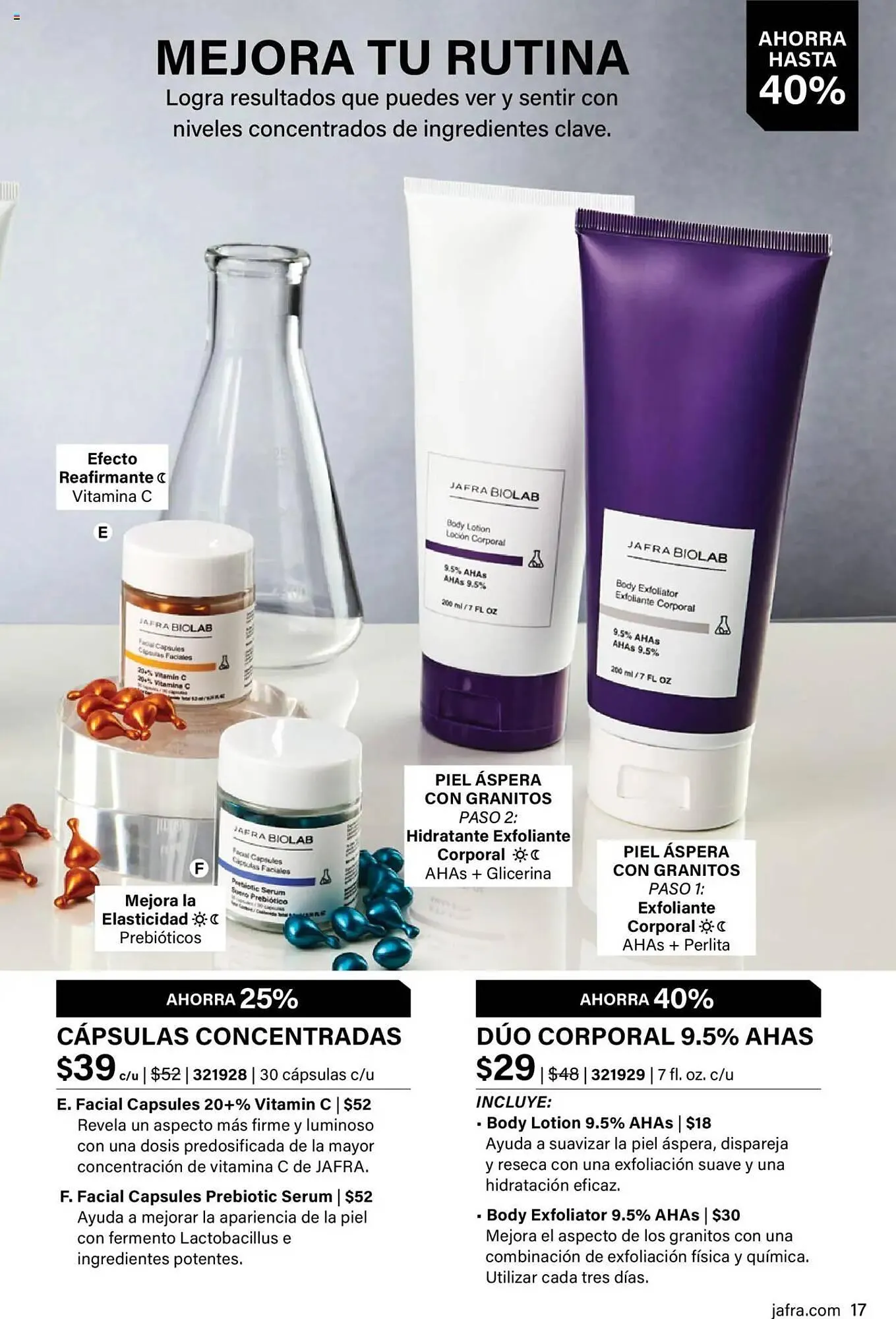 Catálogo de Folleto JAFRA 1 de mayo al 31 de mayo 2025 - Página 17