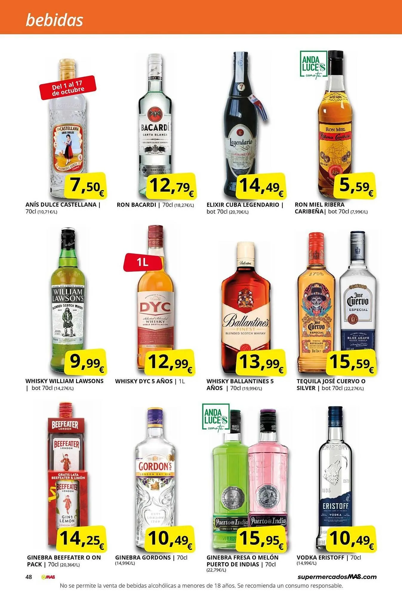 Catálogo de Folleto Supermercados MAS 2 de octubre al 30 de octubre 2025 - Página 48