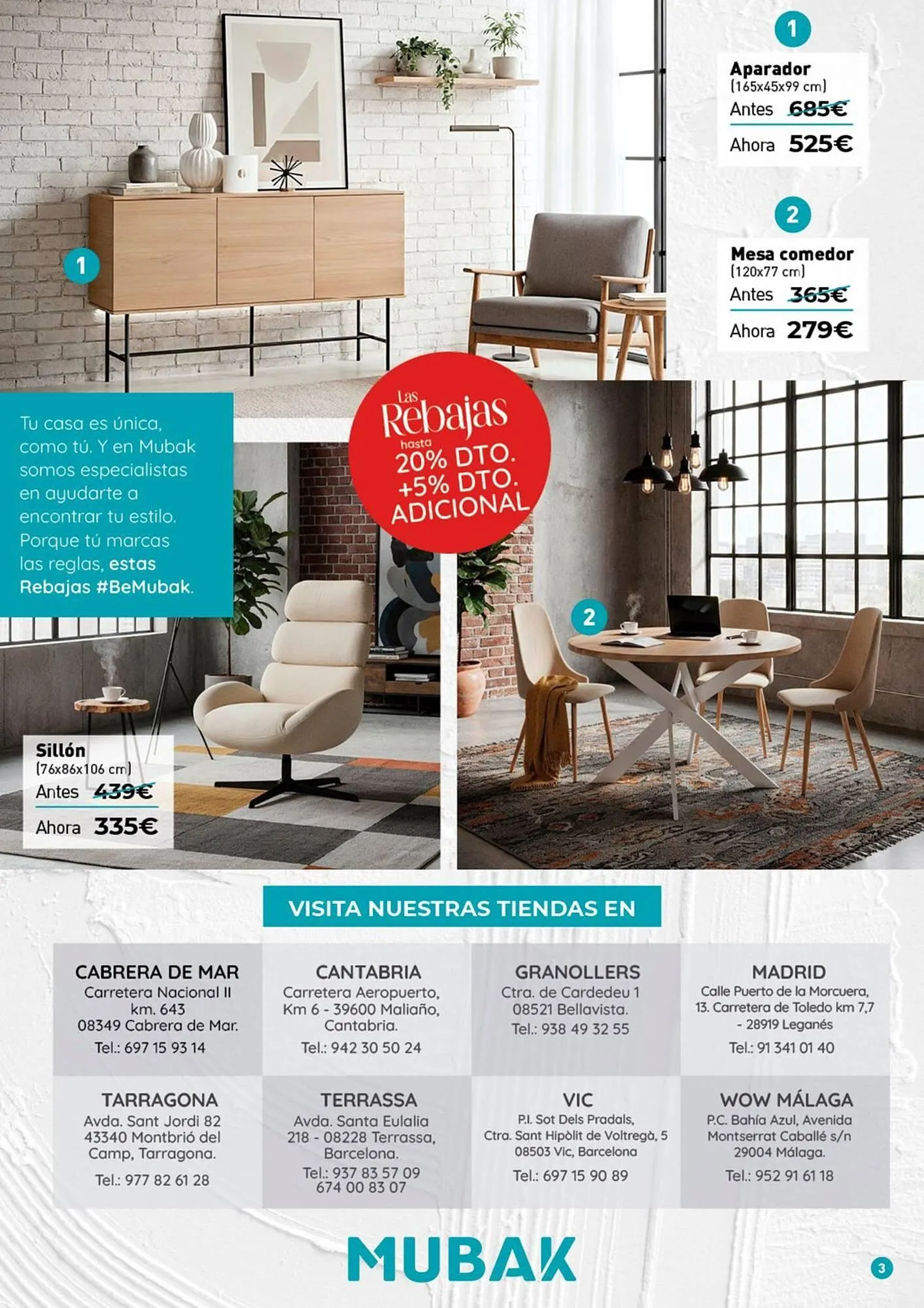 Catálogo de Folleto Mubak 7 de enero al 6 de marzo 2026 - Página 3