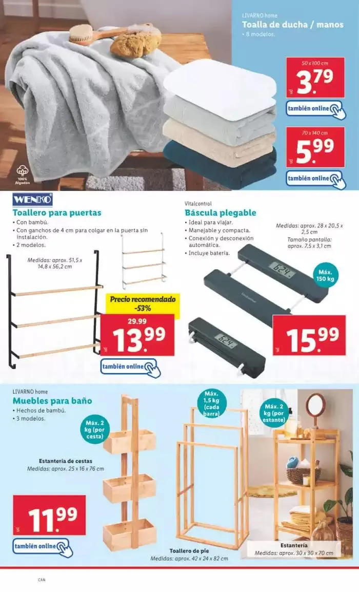 Catálogo de ¡Bazar Lidl! Ofertas válidas del 14/04 al 20/04 14 de abril al 20 de abril 2025 - Página 10