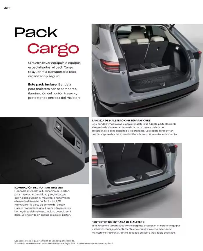 Catálogo de Catálogo HR-V e:HEV 6 de marzo al 30 de junio 2025 - Página 46