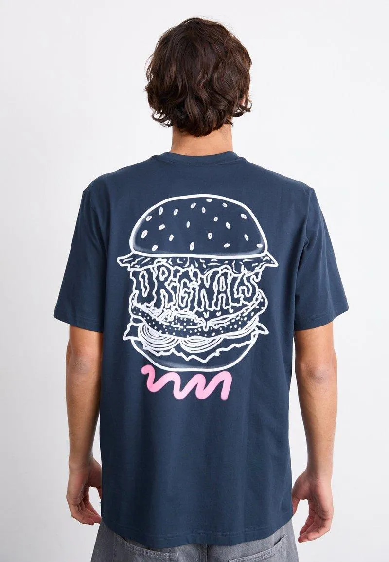 STREET - Camiseta estampada - aurora ink