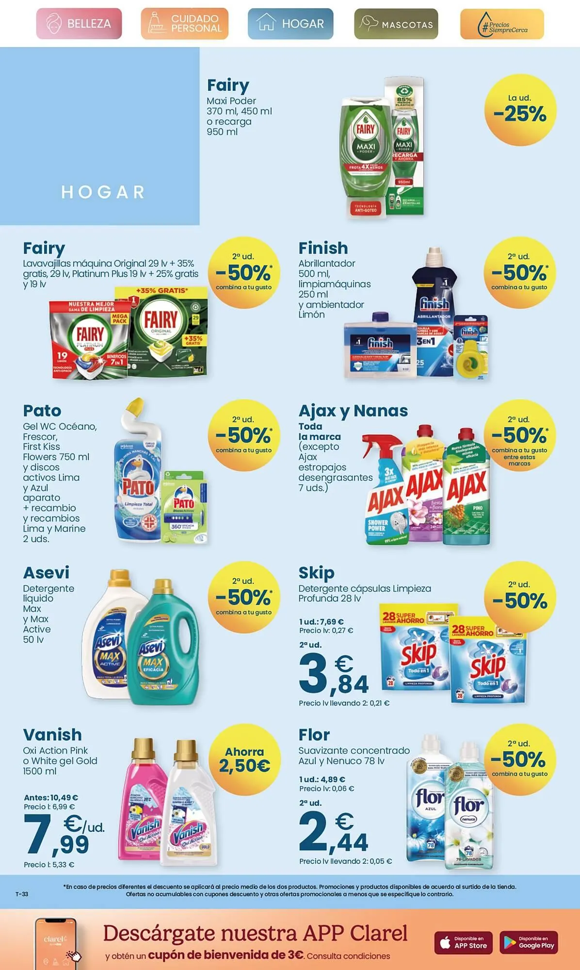 Catálogo de Folleto Clarel 23 de julio al 5 de agosto 2025 - Página 10