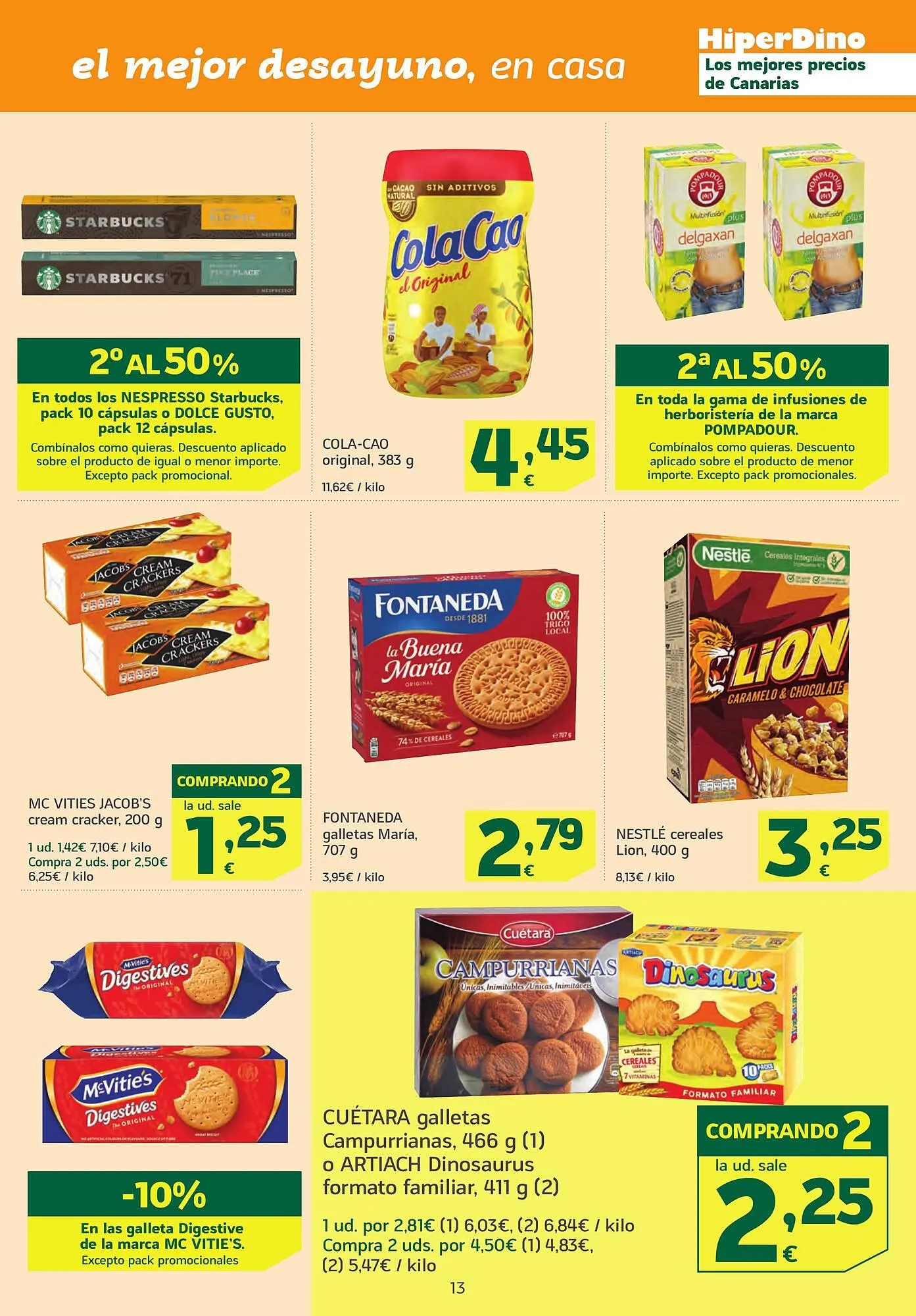 Catálogo de Folleto HiperDino 7 de enero al 22 de enero 2026 - Página 13