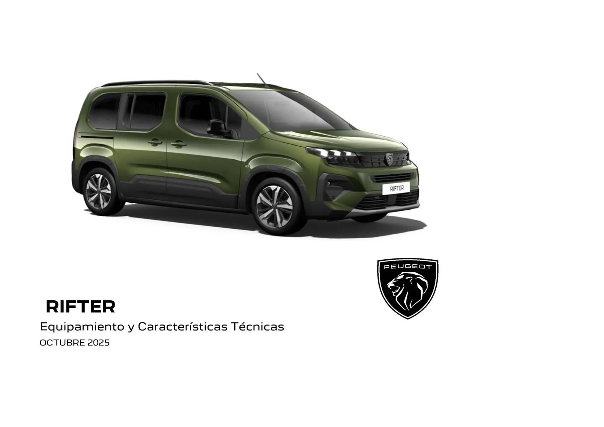 Catálogo de Folleto Peugeot 20 de octubre al 31 de diciembre 2025 - Página 1