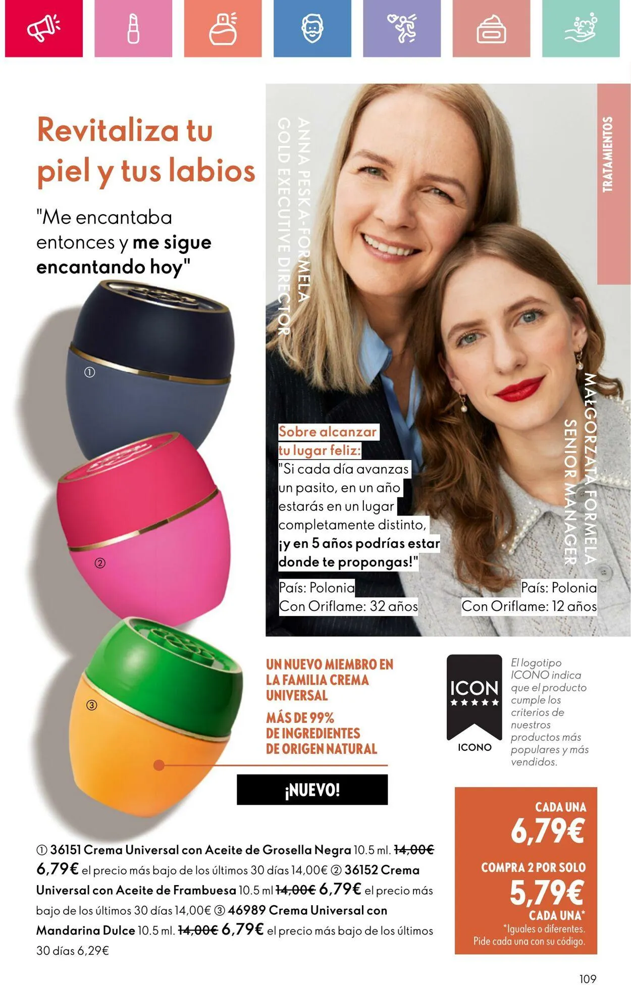 Catálogo de Oriflame Oferta actual 9 de marzo al 29 de marzo 2025 - Página 109