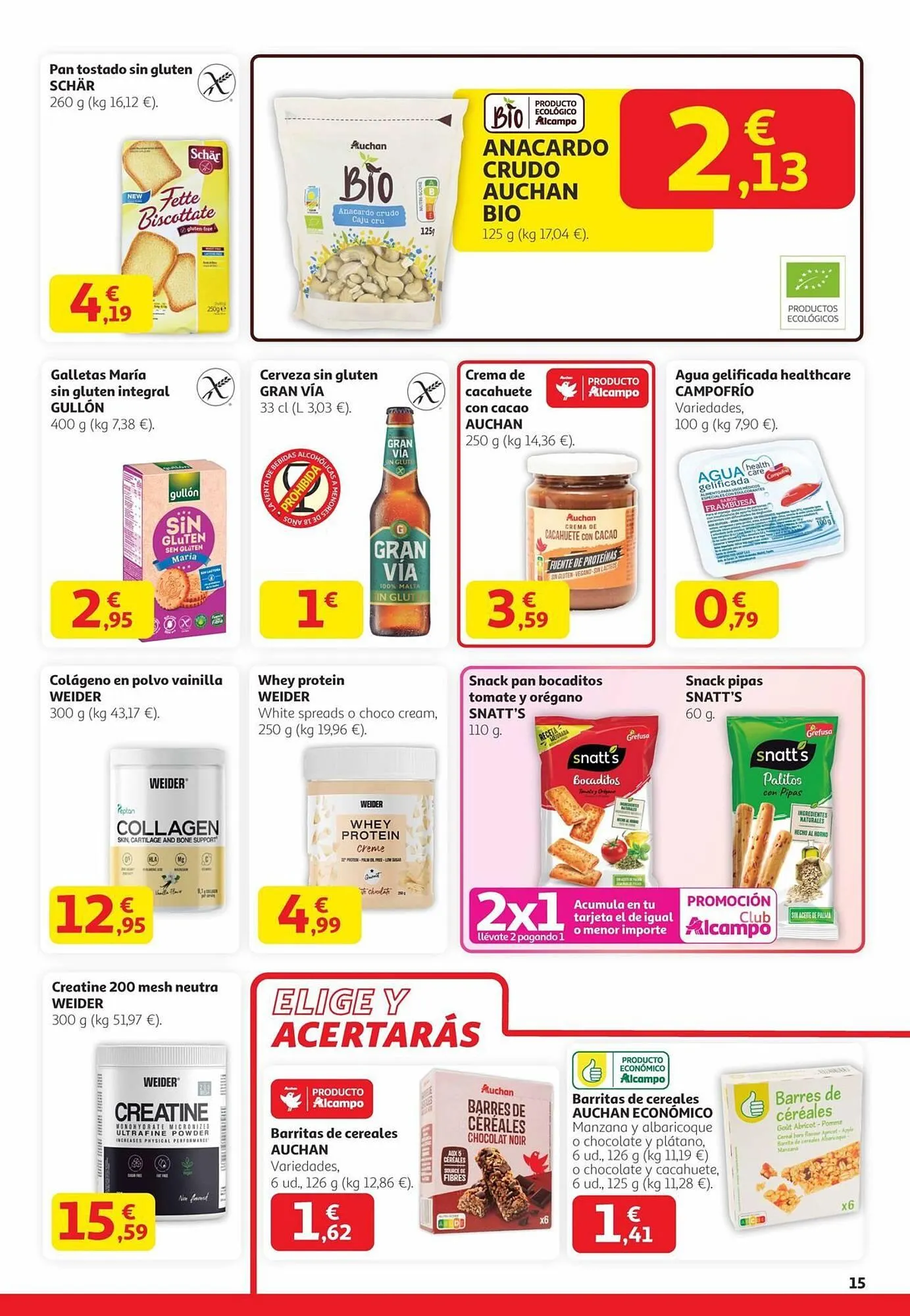 Catálogo de Folleto Alcampo 29 de enero al 11 de febrero 2026 - Página 15