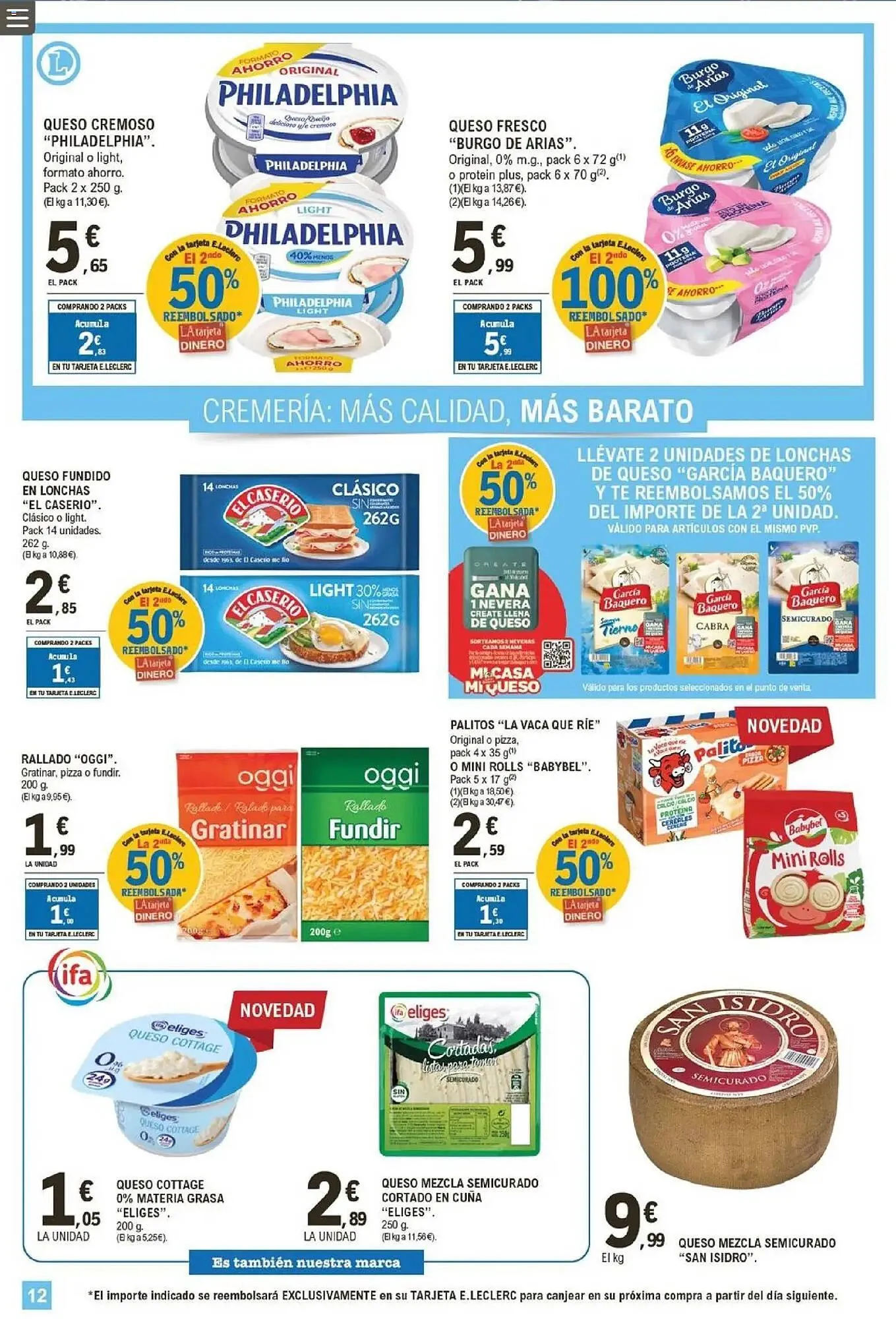 Catálogo de Catálogo E.Leclerc 22 de abril al 3 de mayo 2026 - Página 12